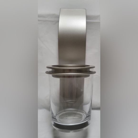 PartyLite| Silver Wall Sconce Candle Holder - Picture 2 of 6